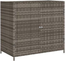 vidaXL Gartenschrank Poly Rattan 83 x 45 x 76 cm (365545) vidaXL Gartenschrank Poly Rattan 83 x 45 x 76 cm (365545)