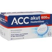 Hexal AG ACC AKUT 600, 20 Brausetbl. (N1) akut 600 Hexal AG ACC AKUT 600, 20 Brausetbl. (N1) akut 600