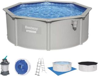 Bestway Hydrium Stahlwand Pool Set 360 x 120 cm (56574-24/25) Bestway Hydrium Stahlwand Pool Set 360 x 120 cm (56574-24/25)