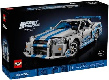 LEGO Technic 2 Fast 2 Furious Nissan Skyline GT-R (R34) Flitzer (42210)
