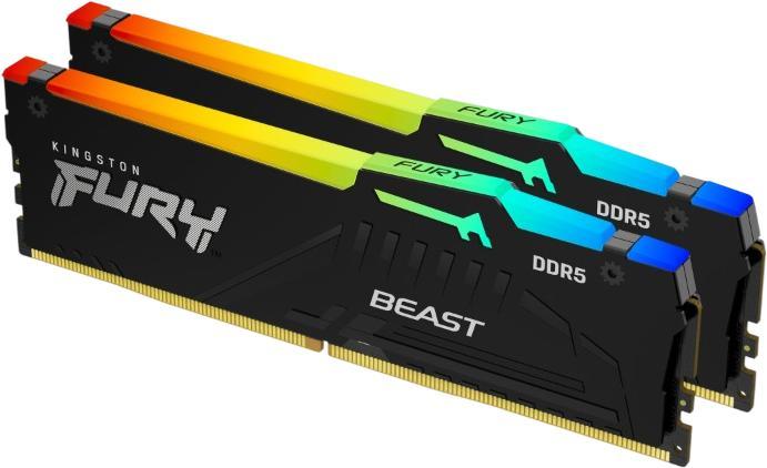 Kingston Fury Beast RGB DDR5-5600 128GB Kit (KF556C36BBEAK2-128)