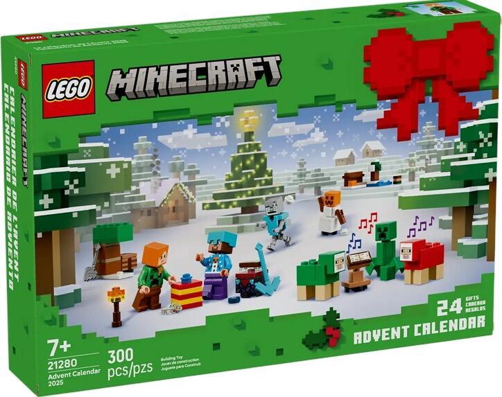LEGO Minecraft Adventskalender 2025 (21280) LEGO Minecraft Adventskalender 2025 (21280)