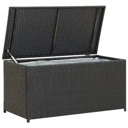 vidaXL Gartenbox Poly Rattan 100 x 50 x 50 cm (46471) vidaXL Gartenbox Poly Rattan 100 x 50 x 50 cm (46471)