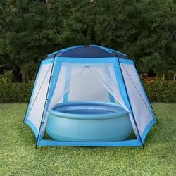 vidaXL Pool-Zelt 590 x 520 x 250 cm (91575) vidaXL Pool-Zelt 590 x 520 x 250 cm (91575)