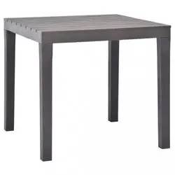 vidaXL Gartentisch Kunststoff 78 x 78 x 72 cm (48785) vidaXL Gartentisch Kunststoff 78 x 78 x 72 cm (48785)
