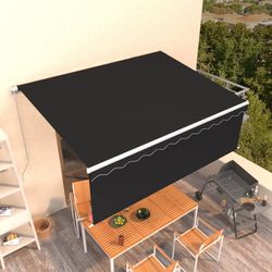 vidaXL Markise Manuell Einziehbar mit Rollo 4 x 3 m (3069299)