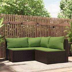 vidaXL Garten Lounge Set 3-tlg. (319828) vidaXL Garten Lounge Set 3-tlg. (319828)