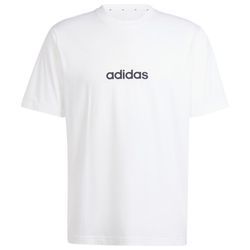 Adidas Essentials Linear Single Jersey T-Shirt Herren Adidas Essentials Linear Single Jersey T-Shirt Herren