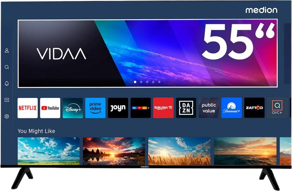 Medion 55" Life MD 855200 Ultra HD LCD Smart-TV