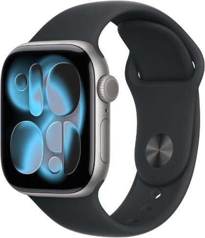 Apple Watch Series 11 GPS + Cellular 42 mm Aluminium mit Sportarmband M/L (MF8C4ZR/A)