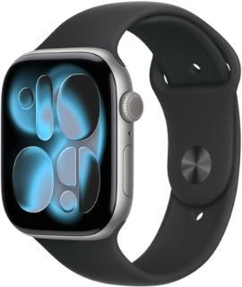 Apple Watch Series 11 GPS 46 mm Aluminium mit Sportarmband M/L (MEV44ZR/A) Apple Watch Series 11 GPS 46 mm Aluminium mit Sportarmband M/L (MEV44ZR/A)