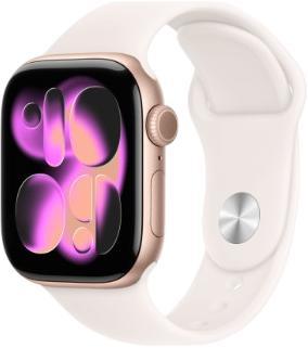 Apple Watch Series 11 GPS 42 mm Aluminium mit Sportarmband S/M (MEU04ZR/A) Apple Watch Series 11 GPS 42 mm Aluminium mit Sportarmband S/M (MEU04ZR/A)