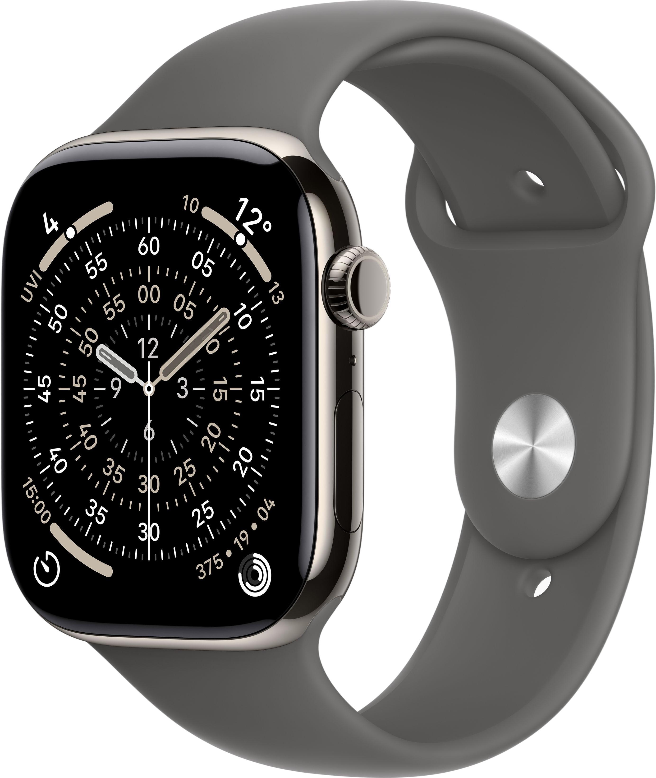 Apple Watch Series 11 GPS + Cellular 46 mm Titan mit Sportarmband M/L (MFCX4ZR/A) Apple Watch Series 11 GPS + Cellular 46 mm Titan mit Sportarmband M/L (MFCX4ZR/A)