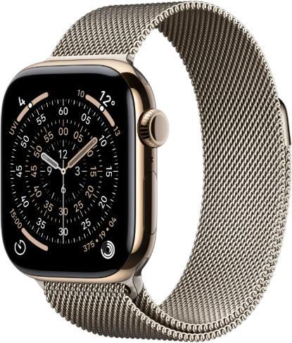Apple Watch Series 11 GPS + Cellular 42 mm Titan mit Milanaise-Armband M/L (MF8Y4ZR/A) Apple Watch Series 11 GPS + Cellular 42 mm Titan mit Milanaise-Armband M/L (MF8Y4ZR/A)