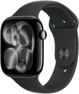 Apple Watch Series 11 GPS 46 mm Aluminium mit Sportarmband S/M (MEUW4ZR/A)