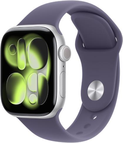 Apple Watch Series 11 GPS + Cellular 42 mm Aluminium mit Sportarmband S/M (MF8H4ZR/A)