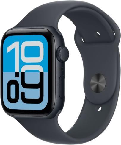 Apple Watch SE 3 GPS 44 mm Aluminium mit Sportarmband S/M (MEHN4ZR/A)