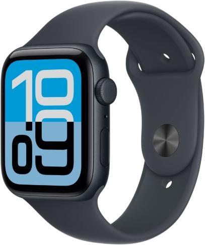 Apple Watch SE 3 GPS + Cellular 44 mm Aluminium mit Sportarmband M/L (MEPJ4ZR/A)