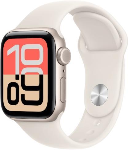 Apple Watch SE 3 GPS + Cellular 40 mm Aluminium mit Sportarmband M/L (MEP74ZR/A)