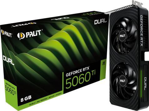Palit GeForce RTX 5060 Ti Dual 8GB (NE7506T019P1-GB2062D)