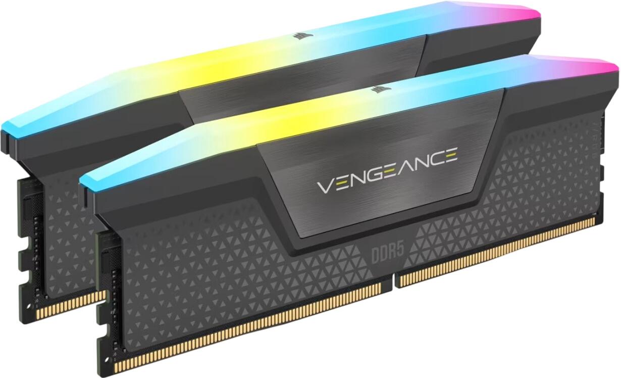 Corsair Vengeance RGB DDR5-6000 32GB Kit (CMH32GX5M2B6000Z28) Corsair Vengeance RGB DDR5-6000 32GB Kit (CMH32GX5M2B6000Z28)