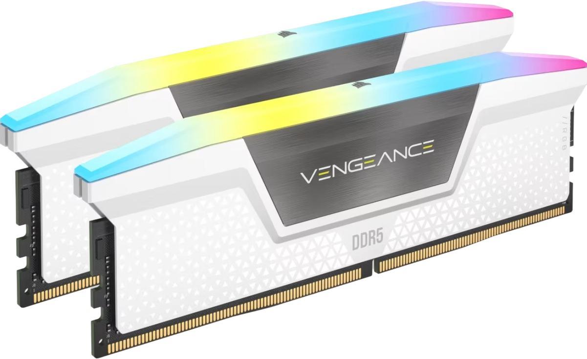 Corsair Vengeance RGB DDR5-6000 32GB Kit (CMH32GX5M2B6000Z30W) Corsair Vengeance RGB DDR5-6000 32GB Kit (CMH32GX5M2B6000Z30W)