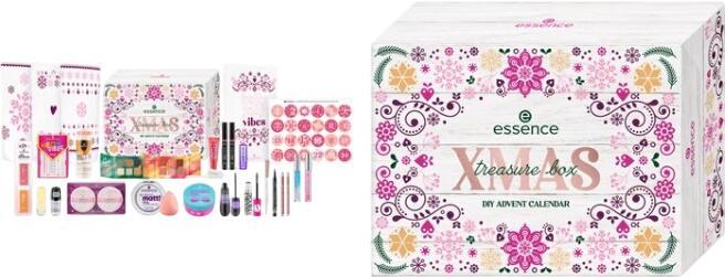 Essence XMAS treasure box DIY Adventskalender 2025 Essence XMAS treasure box DIY Adventskalender 2025