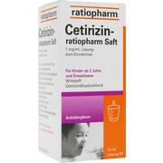 Ratiopharm Cetirizin-ratiopharm SAFT, 75 ml (N1) Ratiopharm Cetirizin-ratiopharm SAFT, 75 ml (N1)