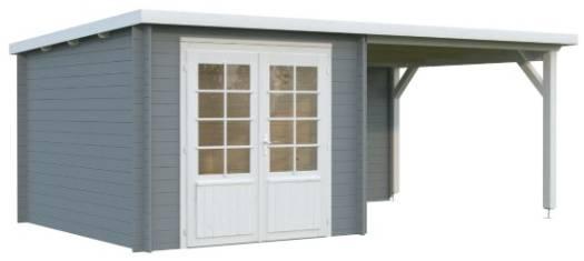 Palmako Ella 6,9 + 8,2 m² lackiert Palmako Ella 6,9 + 8,2 m² lackiert