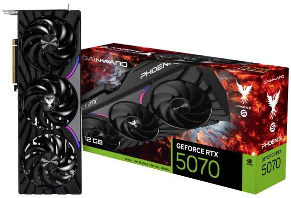 Gainward GeForce RTX 5070 Phoenix-S 12GB (NE75070019K9-GB2050K Gainward GeForce RTX 5070 Phoenix-S 12GB (NE75070019K9-GB2050K