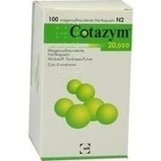 CHEPLAPHARM COTAZYM 20000, 100 Kps. (N2) Cotazym 20 000 CHEPLAPHARM COTAZYM 20000, 100 Kps. (N2) Cotazym 20 000