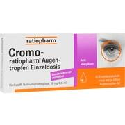 Ratiopharm Cromo-ratiopharm Augentropfen Einzeldosis, 20 x 0,5 ml (N1) Ratiopharm Cromo-ratiopharm Augentropfen Einzeldosis, 20 x 0,5 ml (N1)