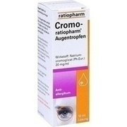Ratiopharm Cromo-ratiopharm Augentropfen 10 ml (N1) Ratiopharm Cromo-ratiopharm Augentropfen 10 ml (N1)