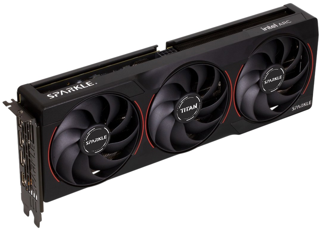 SPARKLE Arc B580 TITAN Nox OC 12GB (1A1-S00440600G) SPARKLE Arc B580 TITAN Nox OC 12GB (1A1-S00440600G)