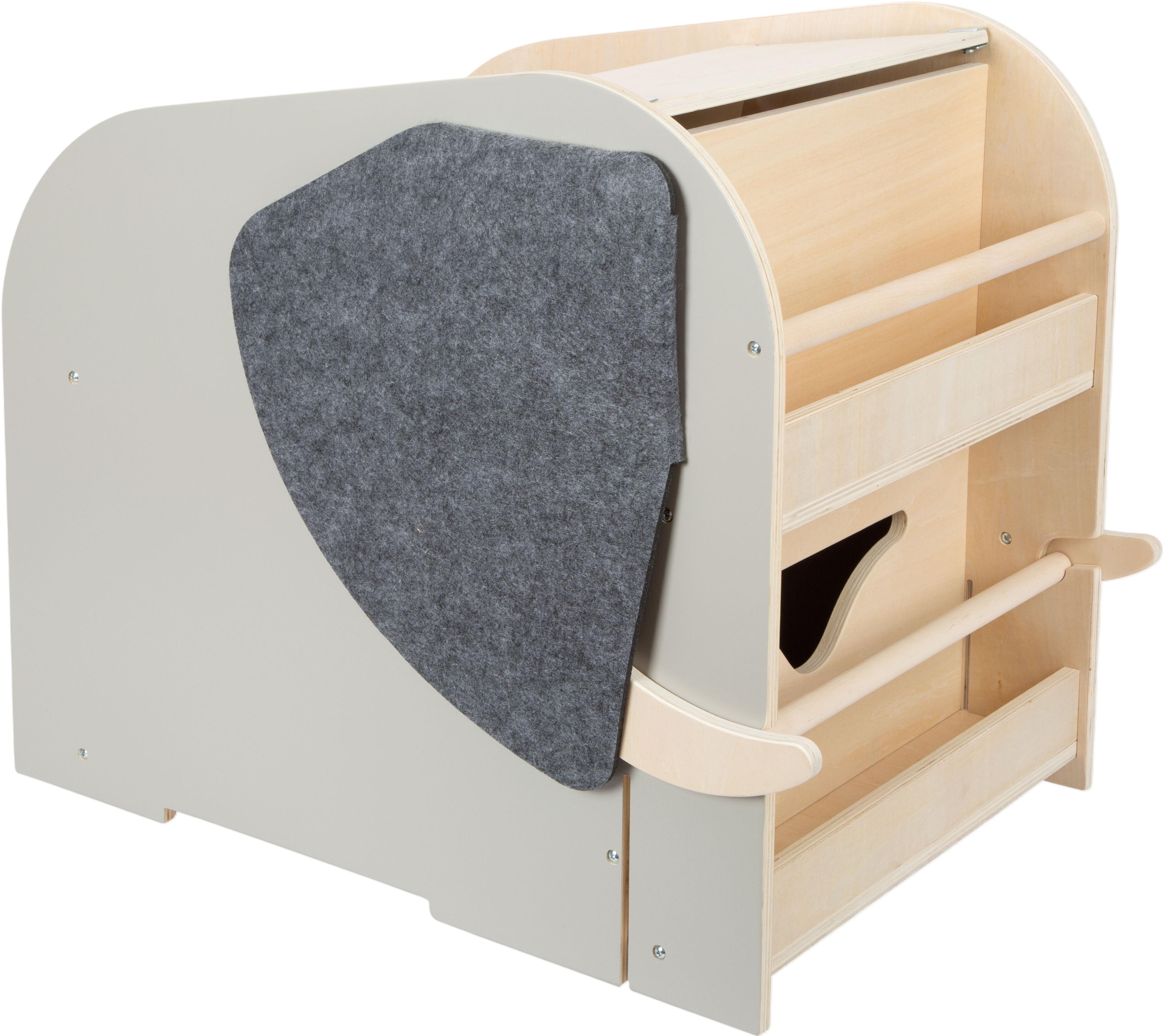 Small Foot Spielzeugbox mit Sitz und Rollen Elefant Wildlife (12423) Small Foot Spielzeugbox mit Sitz und Rollen Elefant Wildlife (12423)