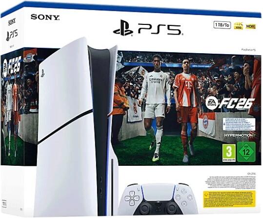 Sony Playstation 5 (PS5) Slim Disc Edition - EA Sports FC 26 Bundle Sony Playstation 5 (PS5) Slim Disc Edition - EA Sports FC 26 Bundle
