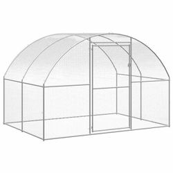 vidaXL Outdoor-Hühnerstall Verzinkter Stahl 3 x 2 x 2 m (171463) vidaXL Outdoor-Hühnerstall Verzinkter Stahl 3 x 2 x 2 m (171463)