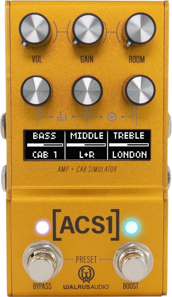 Walrus Audio Mako ACS1 + Cab Simulator MKII Walrus Audio Mako ACS1 + Cab Simulator MKII