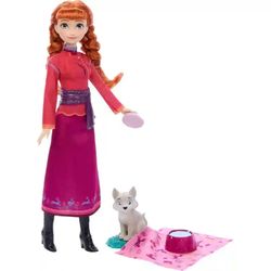 Mattel Disney Die Eiskönigin Anna und Wolfsjunges (JFG17) Mattel Disney Die Eiskönigin Anna und Wolfsjunges (JFG17)