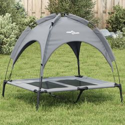 vidaXL Hundeliege mit Dach 92 x 77 cm (172594) vidaXL Hundeliege mit Dach 92 x 77 cm (172594)