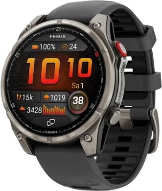 Garmin Fenix 8 Pro AMOLED Sapphire 47 mm Silikon-Armband Garmin Fenix 8 Pro AMOLED Sapphire 47 mm Silikon-Armband