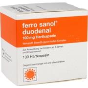 UCB Pharma Ferro Sanol duodenal 100 Kapseln 100 mg UCB Pharma Ferro Sanol duodenal 100 Kapseln 100 mg