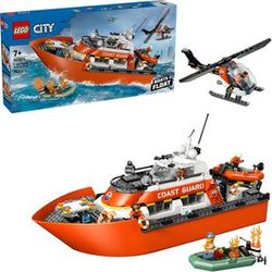 LEGO City Rettungsboot der Küstenwache mit Hubschrauber (60504) LEGO City Rettungsboot der Küstenwache mit Hubschrauber (60504)