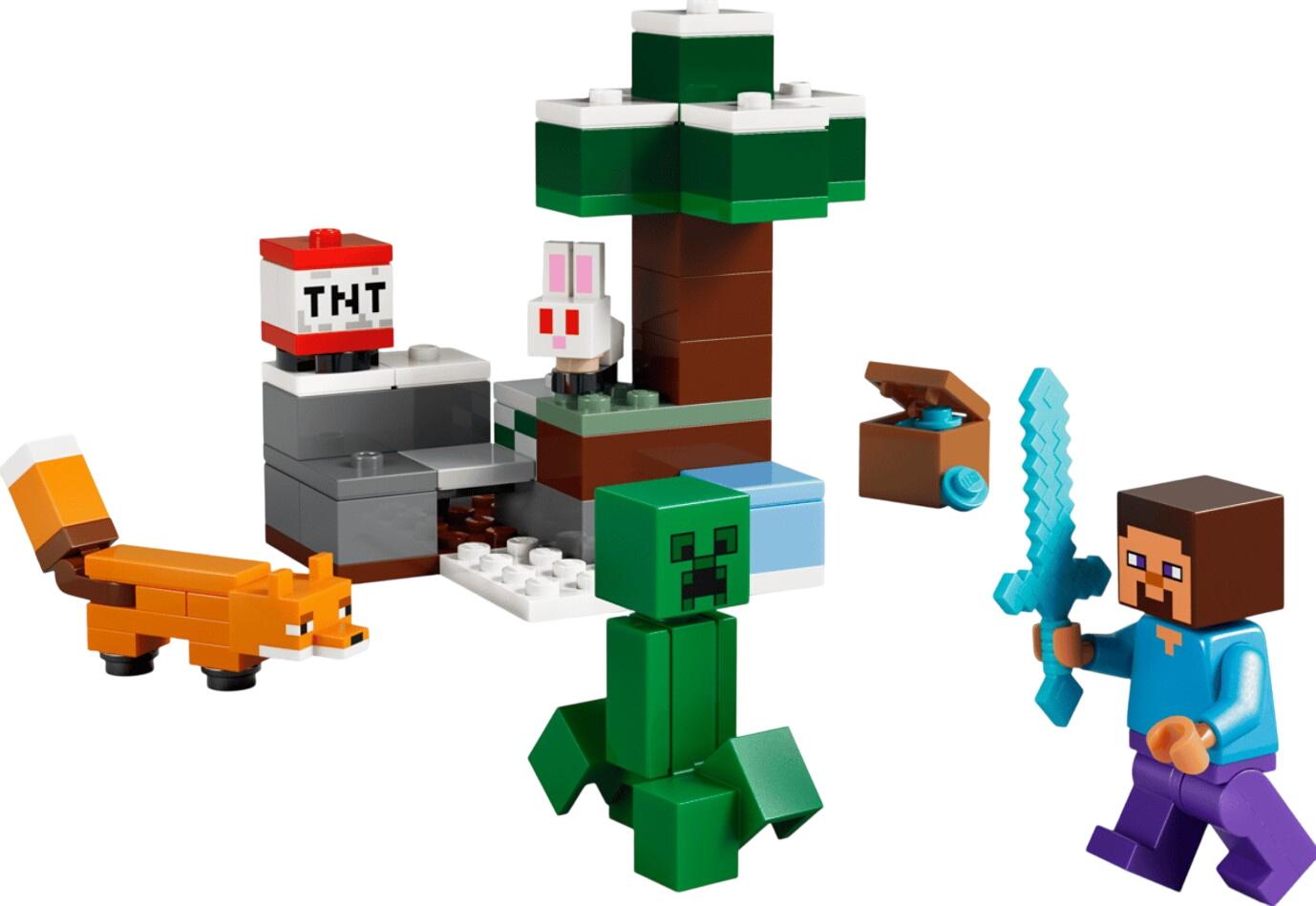 LEGO Minecraft Steves Abenteuer in der Taiga (21583) LEGO Minecraft Steves Abenteuer in der Taiga (21583)