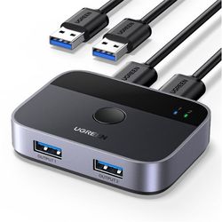 UGREEN USB Umschalter 2 In 2 Out (35313) UGREEN USB Umschalter 2 In 2 Out (35313)