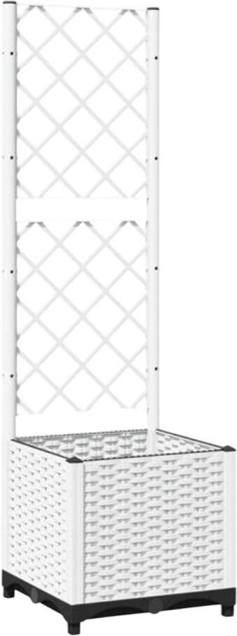 vidaXL Pflanzkübel mit Rankgitter 40 x 40 x 136 cm (153280) vidaXL Pflanzkübel mit Rankgitter 40 x 40 x 136 cm (153280)