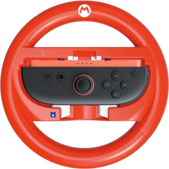Hori Racing Wheel Attachment Set - Mario Switch 2 Hori Racing Wheel Attachment Set - Mario Switch 2