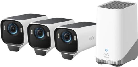 Eufy eufyCam S3 Pro 3-Kamera Set (T88933W1) Eufy eufyCam S3 Pro 3-Kamera Set (T88933W1)