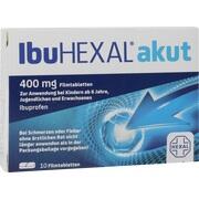 Hexal AG IBUHEXAL AKUT 400, 10 Filmtbl. (N1) 400 mg akut Hexal AG IBUHEXAL AKUT 400, 10 Filmtbl. (N1) 400 mg akut