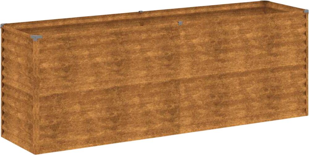 vidaXL Cortenstahl Hochbeet 196 x 50 cm (151985) vidaXL Cortenstahl Hochbeet 196 x 50 cm (151985)
